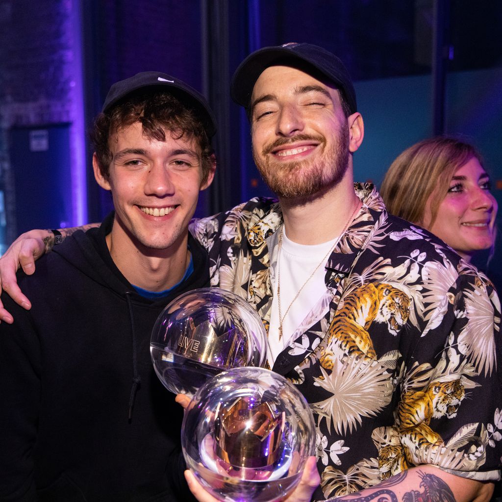Henning May und Casper bei der 1Live Krone 2019