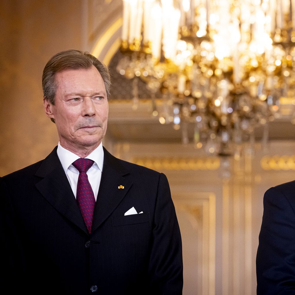 Henri, Großherzog von Luxemburg und Guillaume von Luxemburg, Oktober 2024
