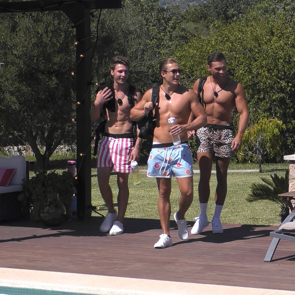 Henrik, Josua und Marc beim "Love Island"-Glamping