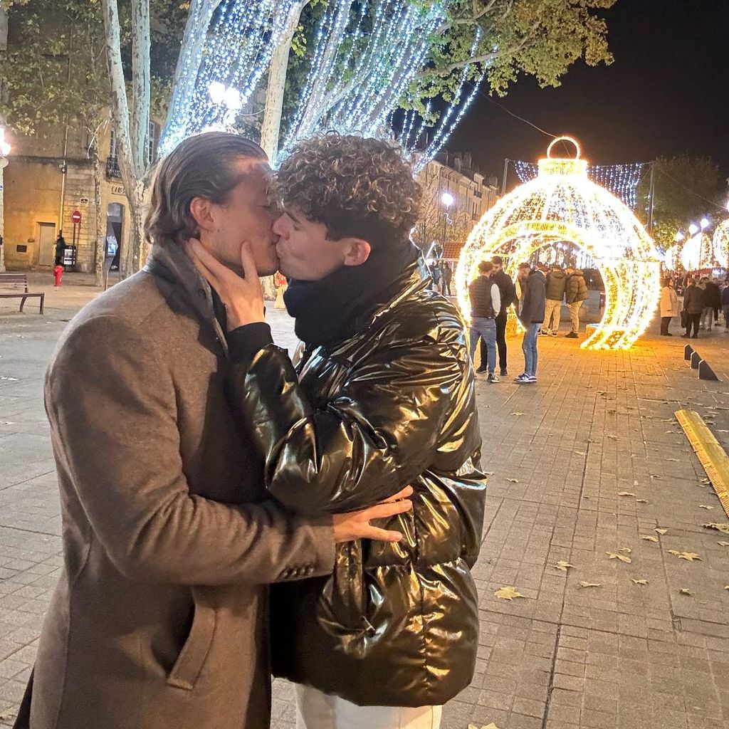 Henrik Stoltenberg und sein Freund Daniel