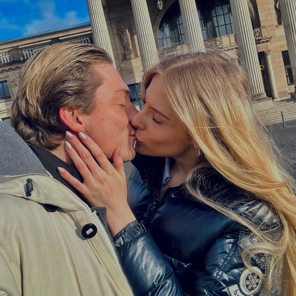 Henrik Stoltenberg und seine Freundin Liv, Januar 2025