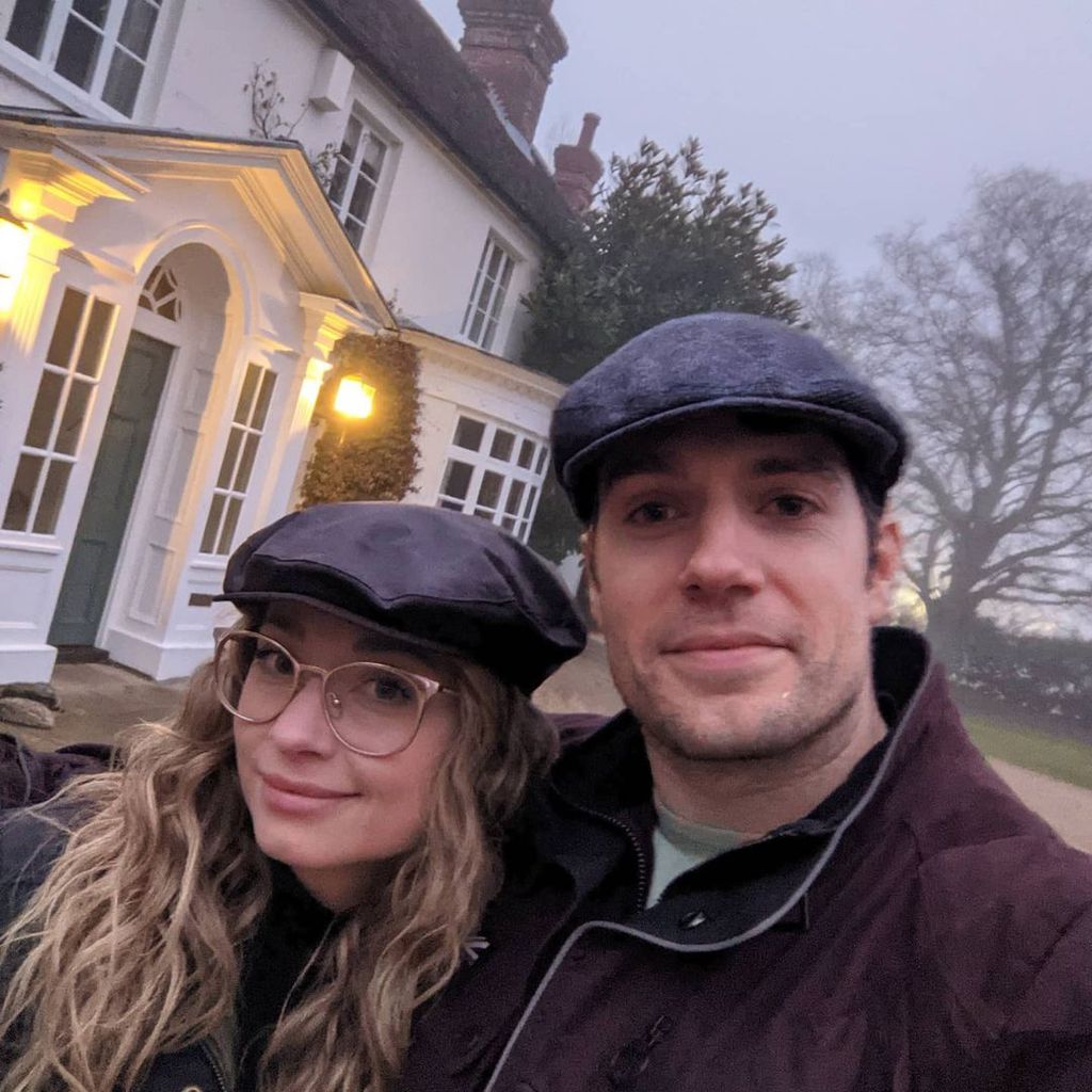 Natalie Viscuso und Henry Cavill