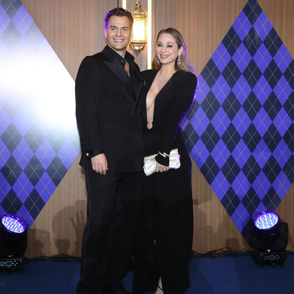 Schauspieler Henry Cavill und Natalie Viscuso