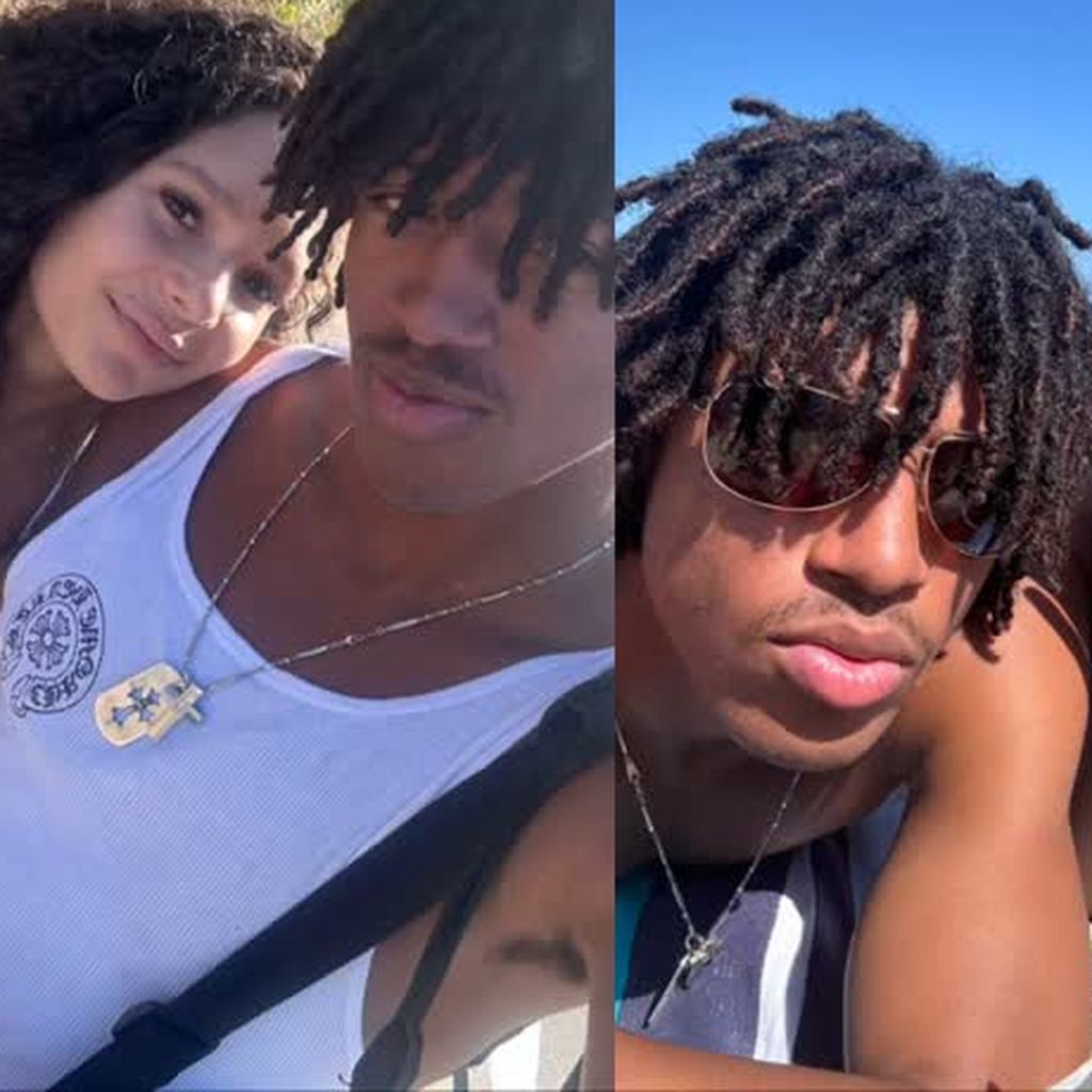 Henry Samuel und seine Freundin Kayla Betulius