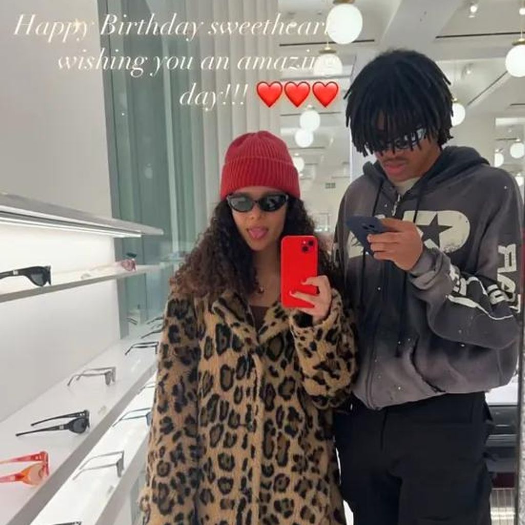 Henry Samuel zeigt seine Freundin