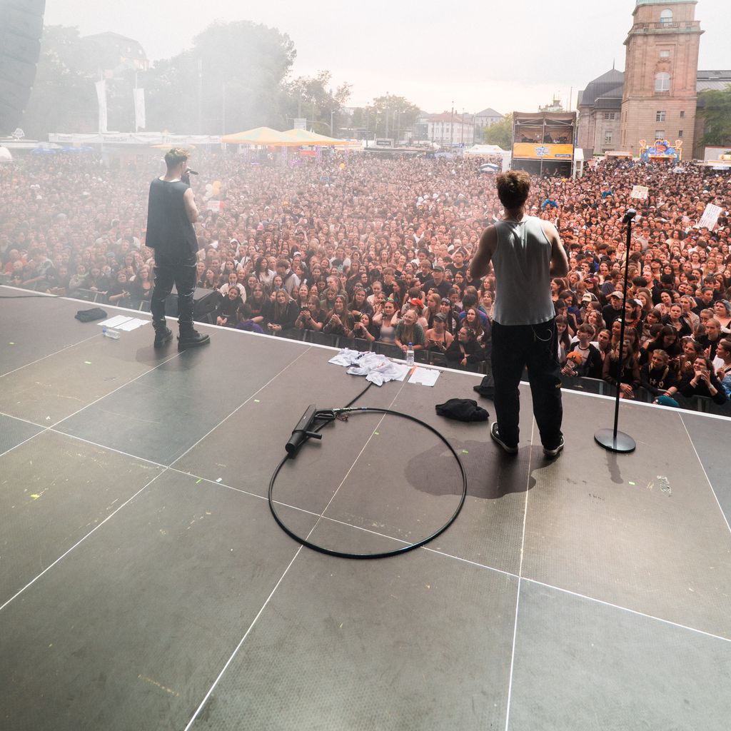He/Ro beim Schlossgrabenfest in Darmstadt