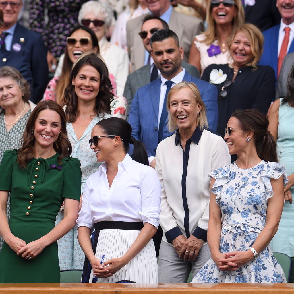 Herzogin Kate, Herzogin Meghan und Pippa Matthews in London, 2019