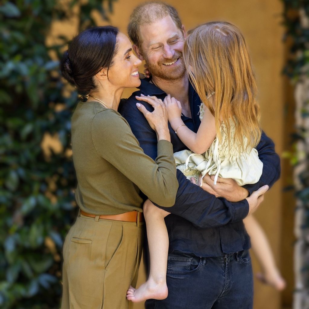 Herzogin Meghan und Prinz Harry mit ihrer Tochter Lilibet, 2026