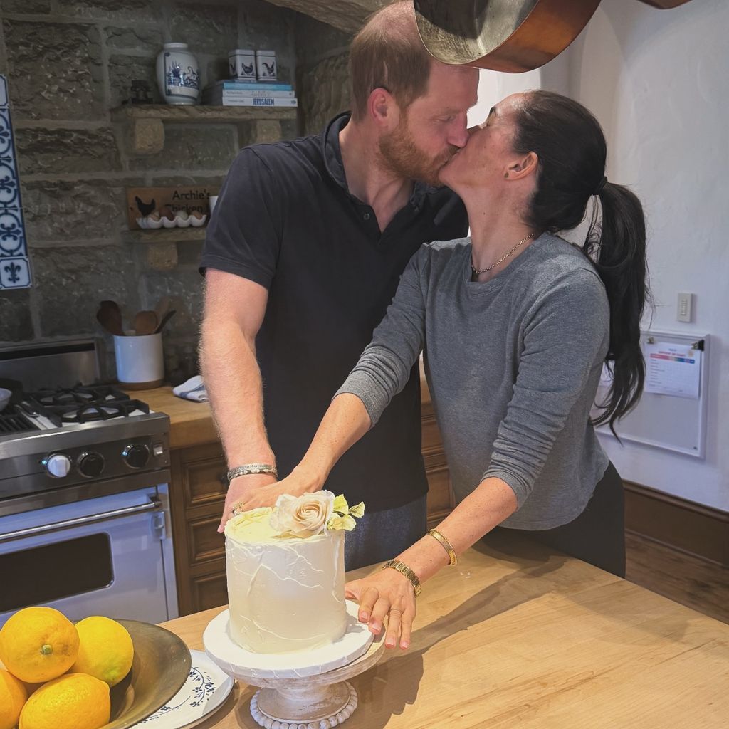 Herzogin Meghan und Prinz Harry an ihrem achten Hochzeitstag