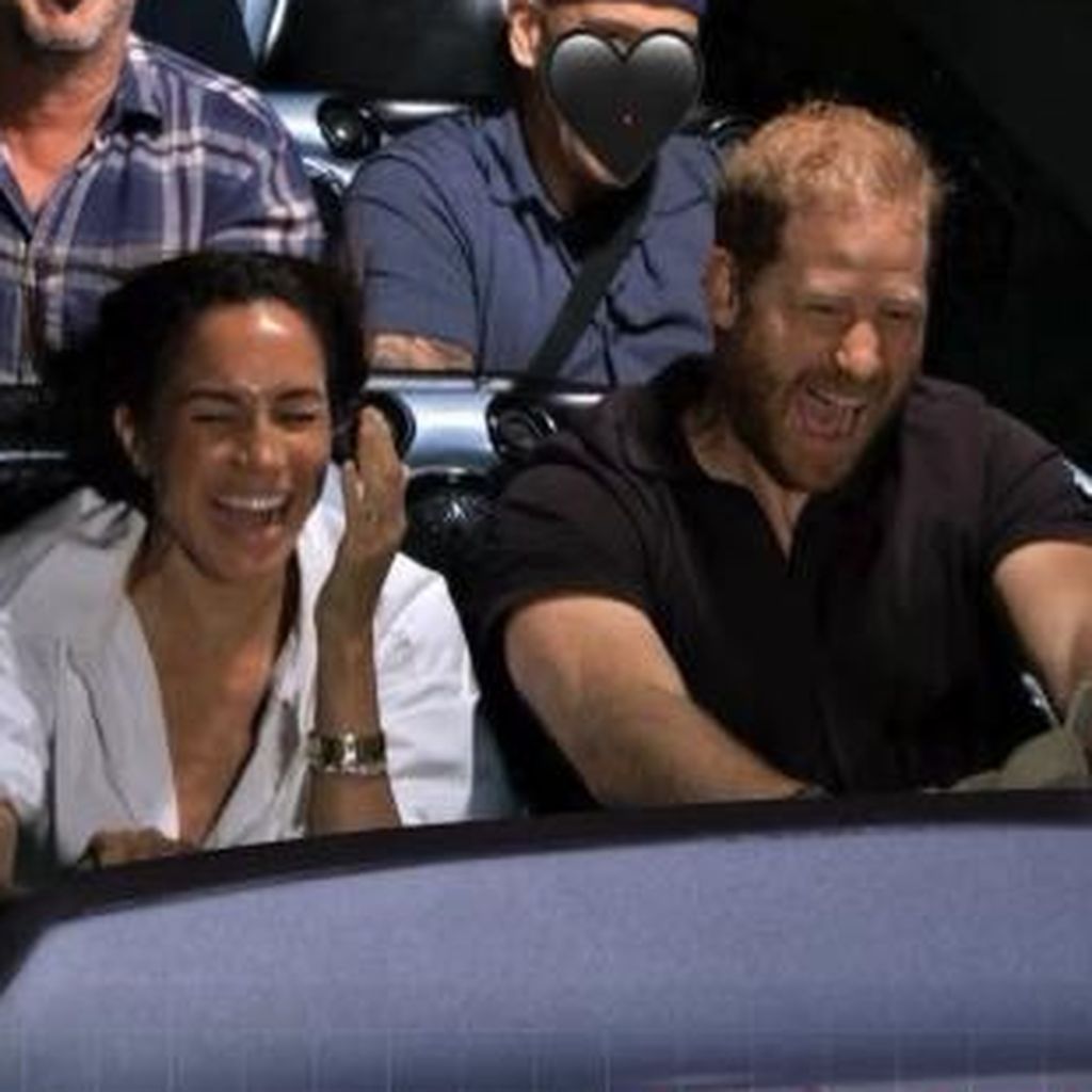 Herzogin Meghan und Prinz Harry im Disneyland