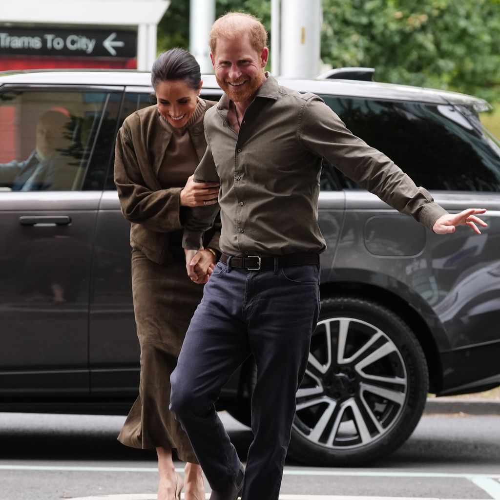 Herzogin Meghan und Prinz Harrys Ankunft am Australian National Veterans Arts Museum in Melbourne während ihres Australienbesuchs