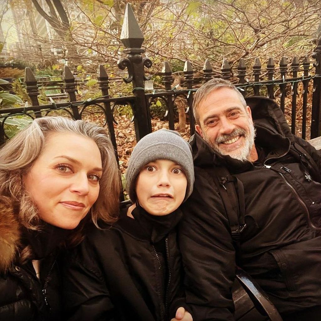 Hilarie Burton und Jefffrey Dean Morgan mit ihren beiden Kindern