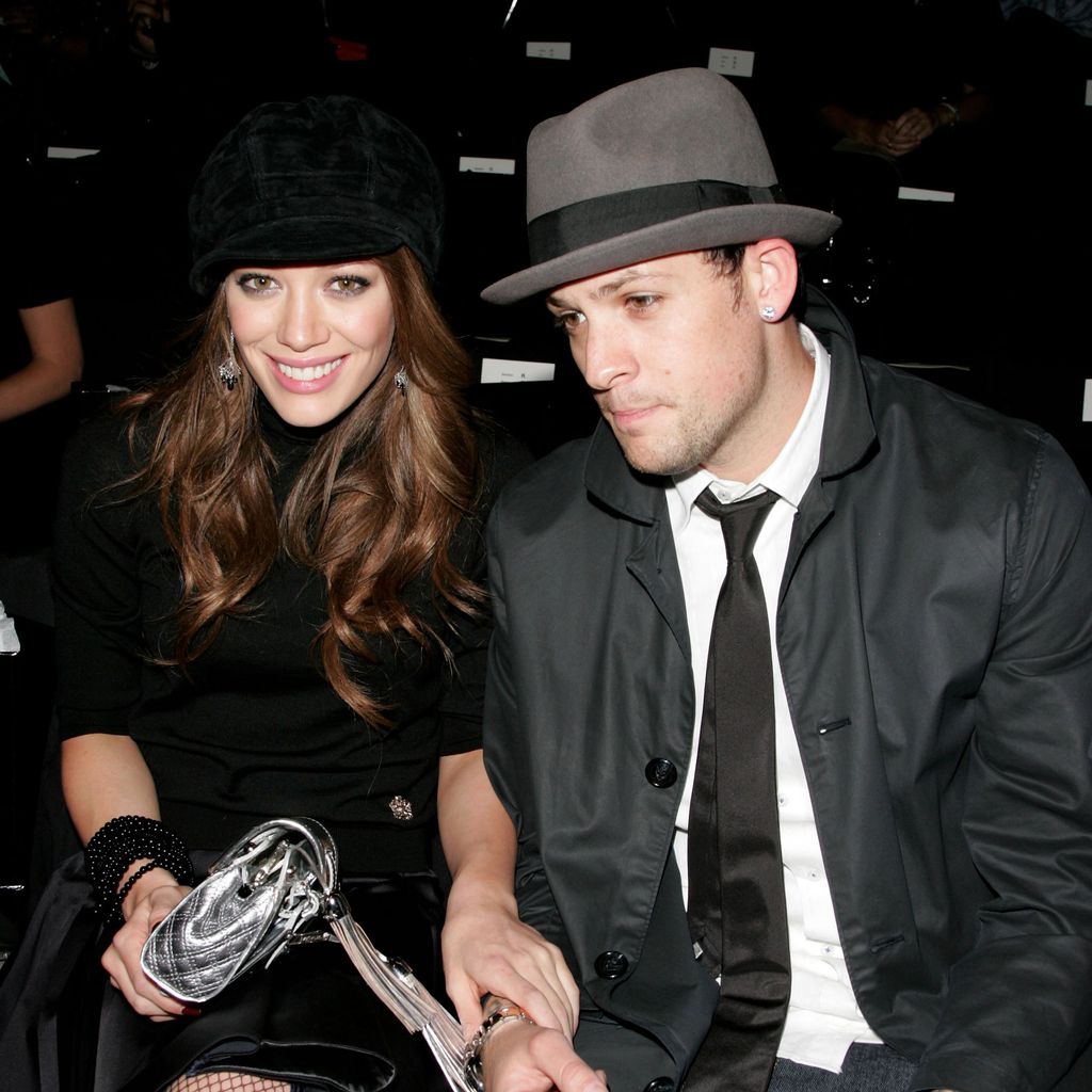 Hilary Duff mit Joel Madden bei der Fashion Week in New York