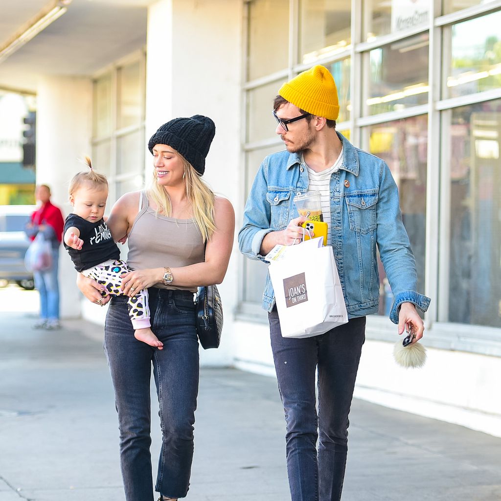 Hilary Duff mit Baby Banks und Matthew Koma