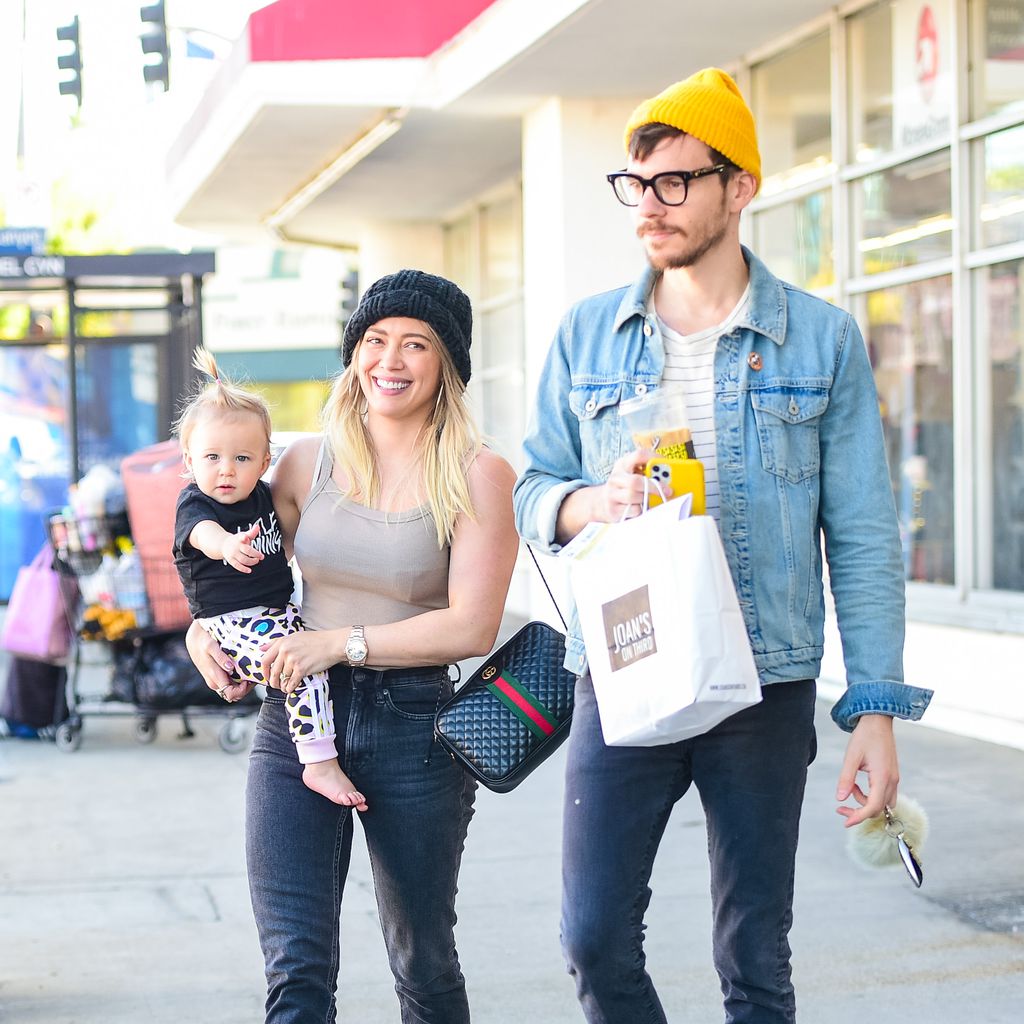 Hilary Duff mit Baby Banks und Matthew Koma