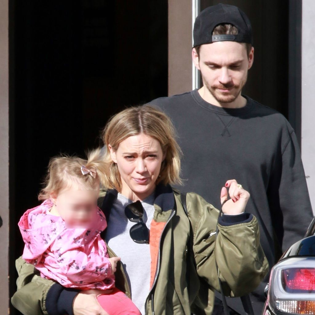 Hilary Duff und ihr Mann Matthew Koma mit Tochter Banks in Los Angeles