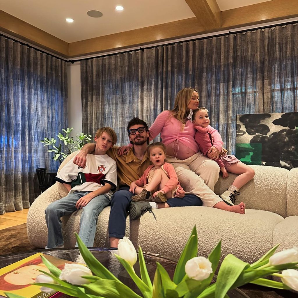 Hilary Duff mit Matthew Koma und ihren Kids