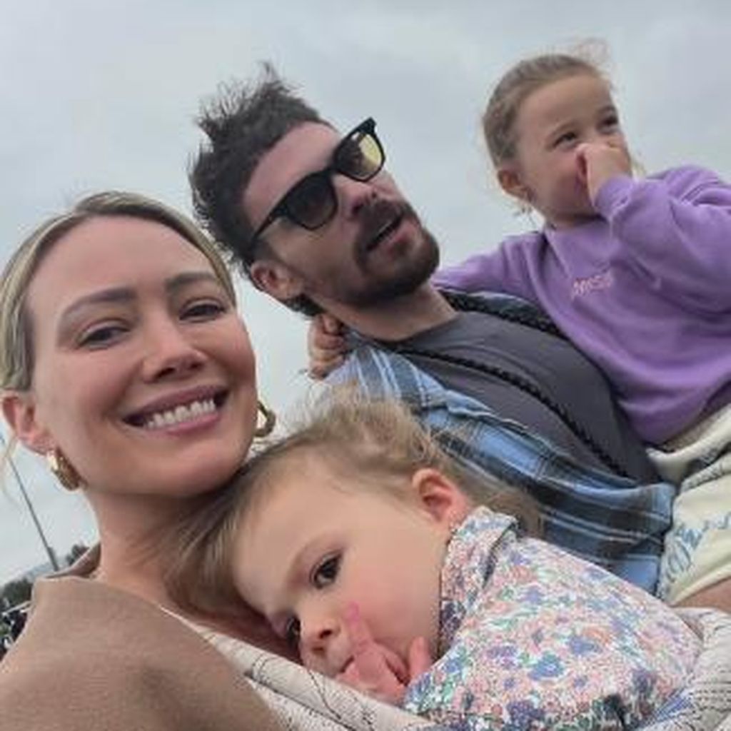 Hilary Duff und Matthew Koma mit ihren Kindern