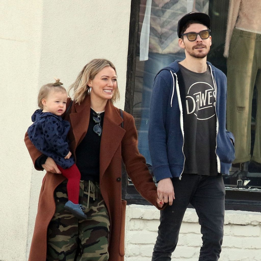 Hilary Duff und Matthew Koma mit ihrer Tochter Banks in Los Angeles