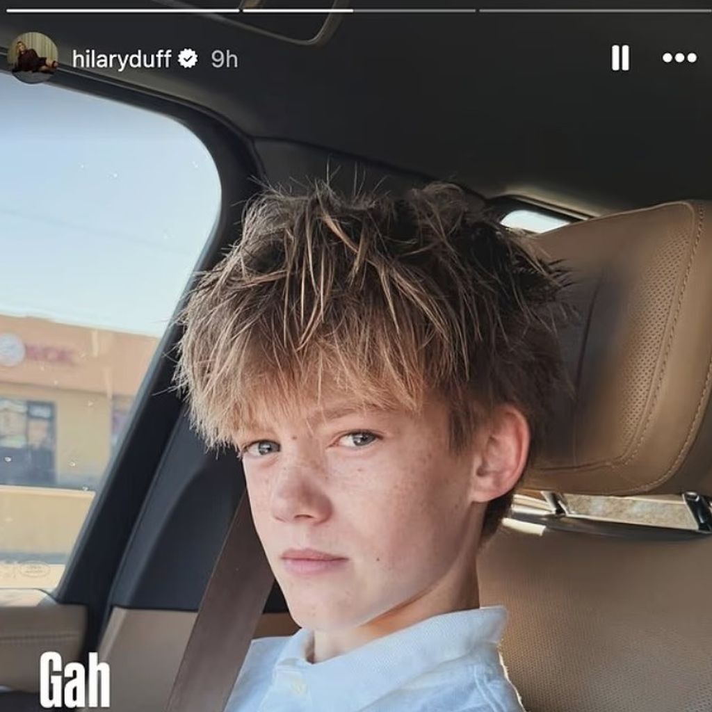 Hilary Duffs Sohn Luca