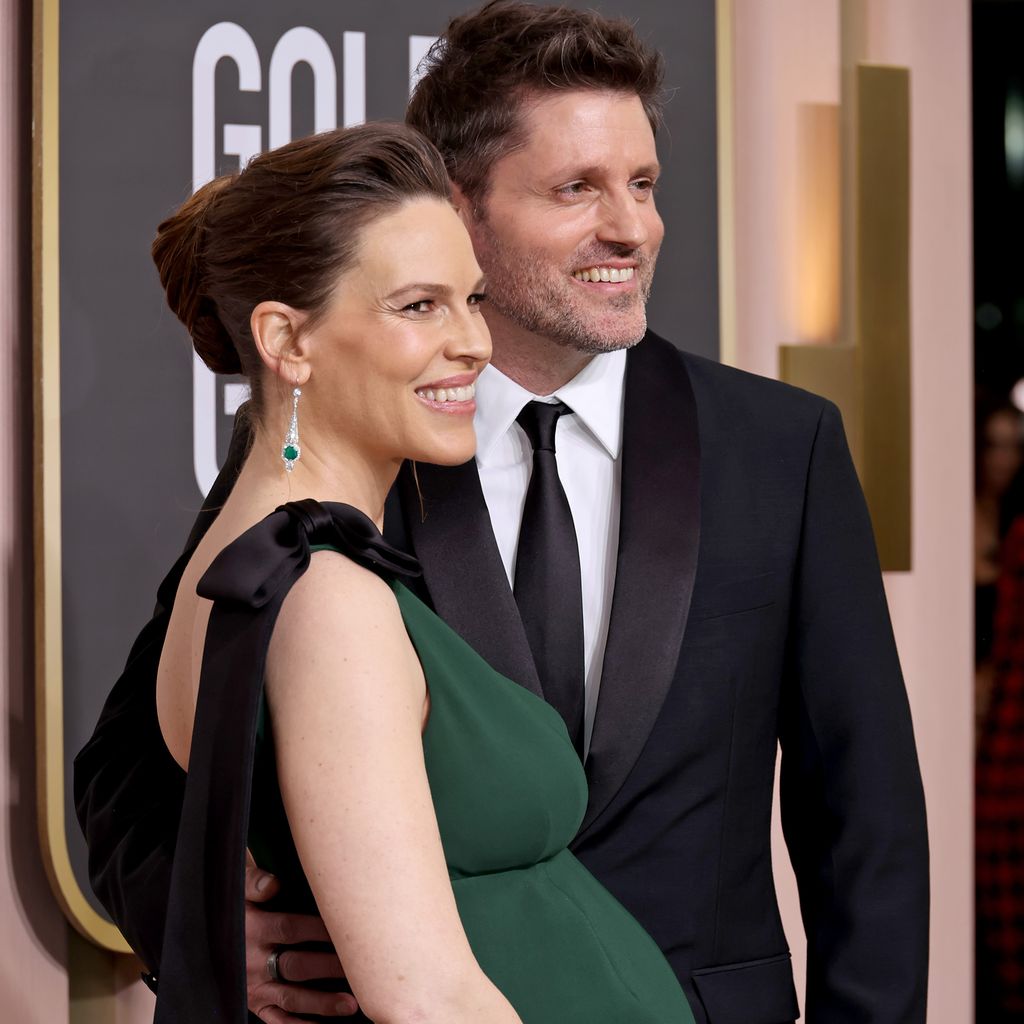 Hilary Swank und Philip Schneider, Januar 2023