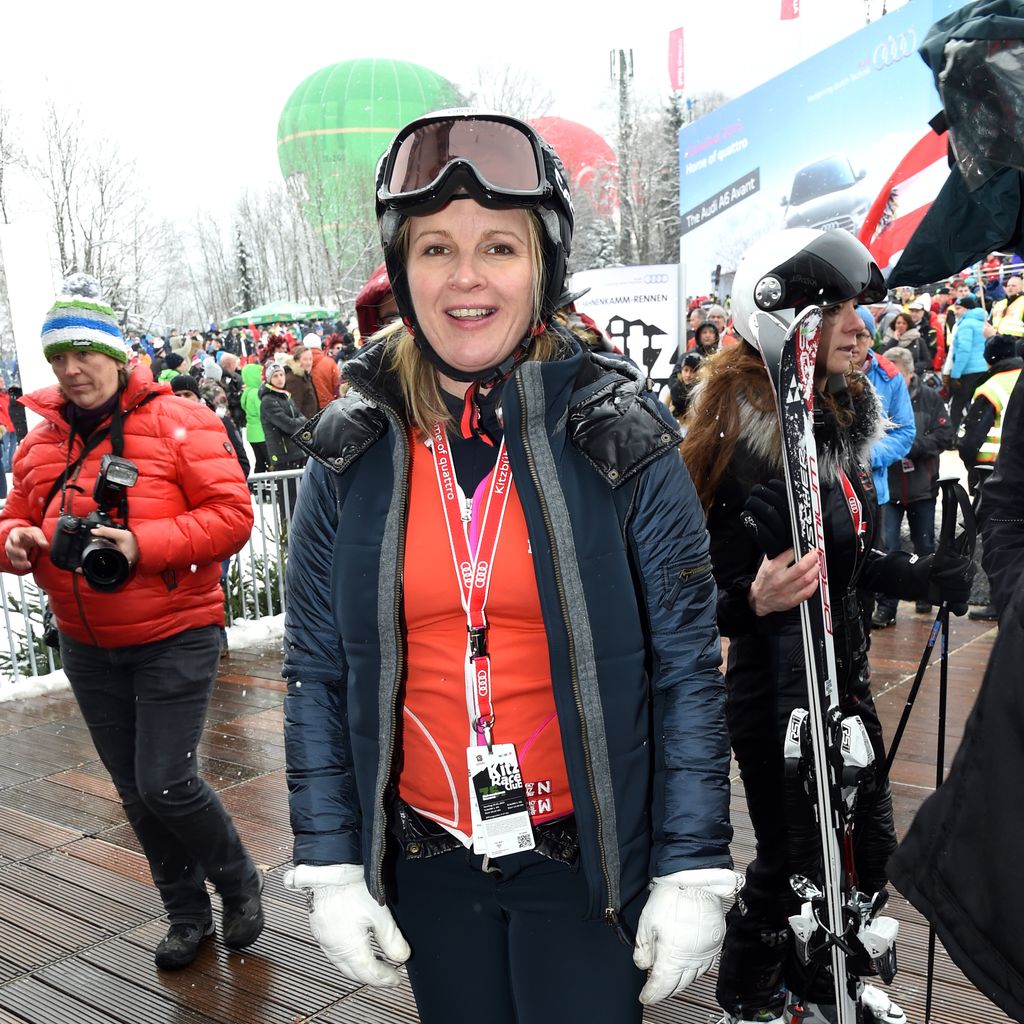 Hilde Gerg im Januar 2015 in Kitzbühel
