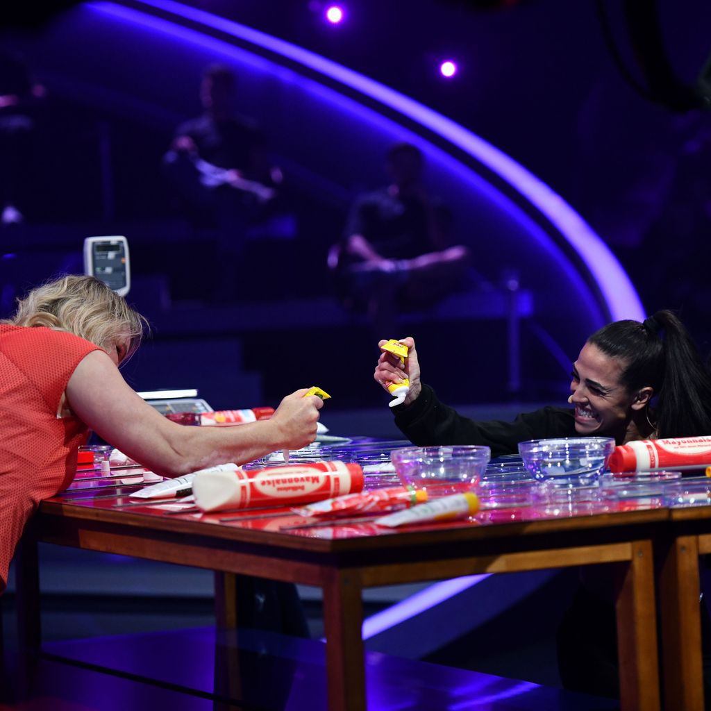 Hilde Gerg und Elena Miras bei "Schlag den Besten"