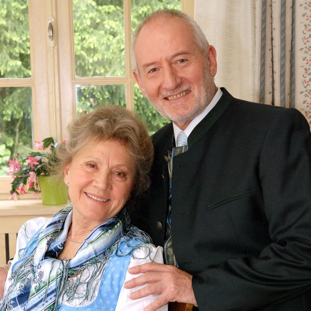 Hildegard (Antje Hagen) und Alfons Sonnbichler (Sepp Schauer) von "Sturm der Liebe"