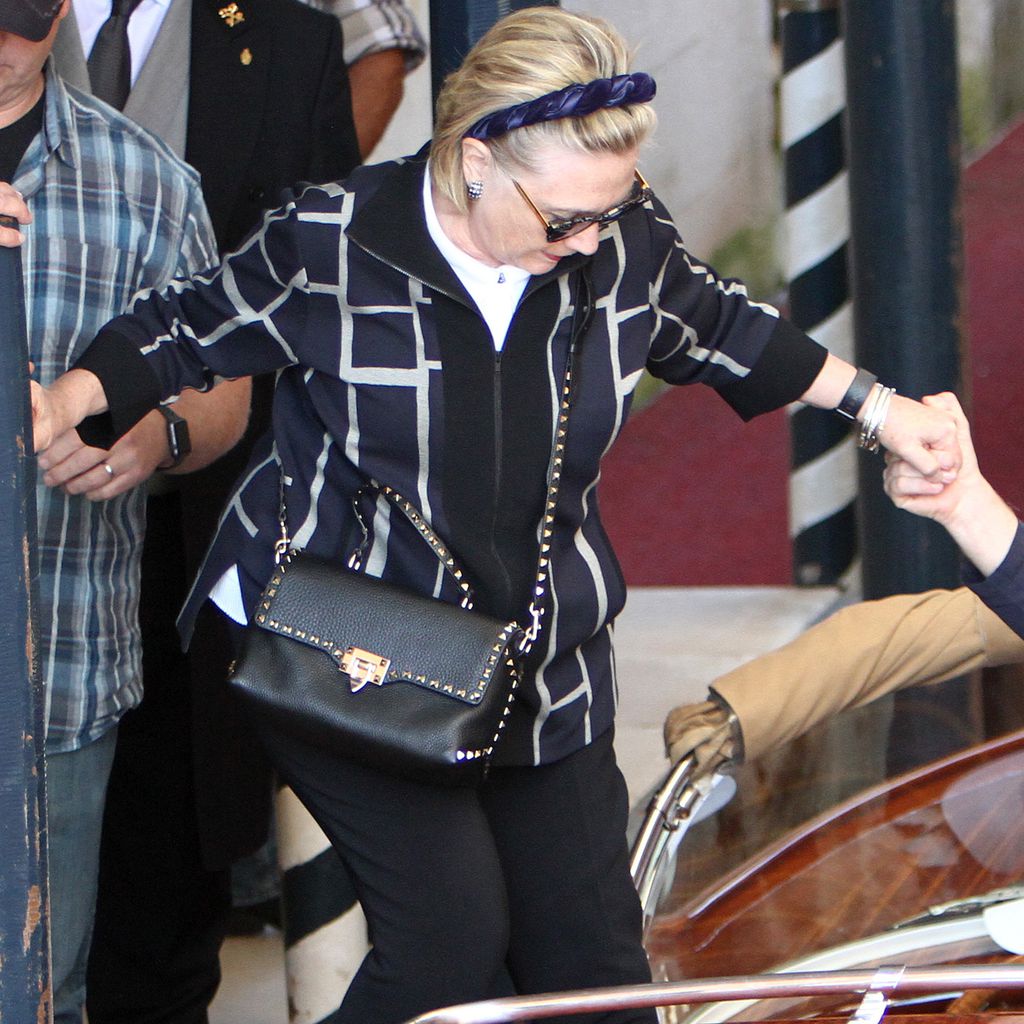 Hillary Clinton in Venedig