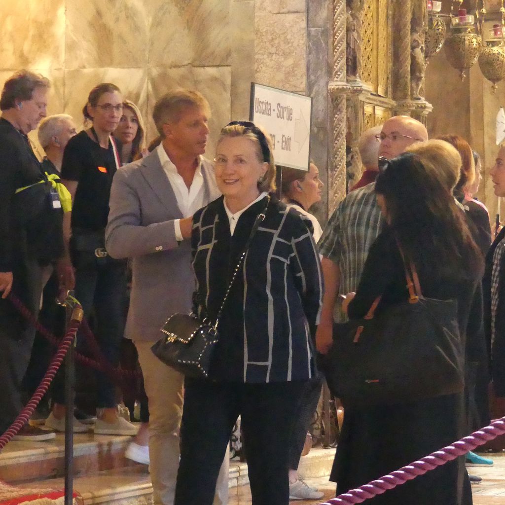 Hillary Clinton in Venedig