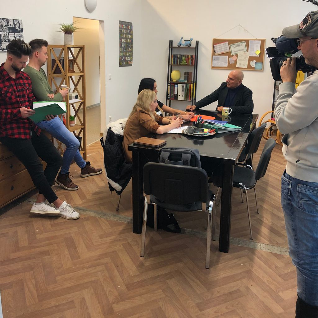 Hinter den Kulissen von "Krass Schule" im Februar 2020