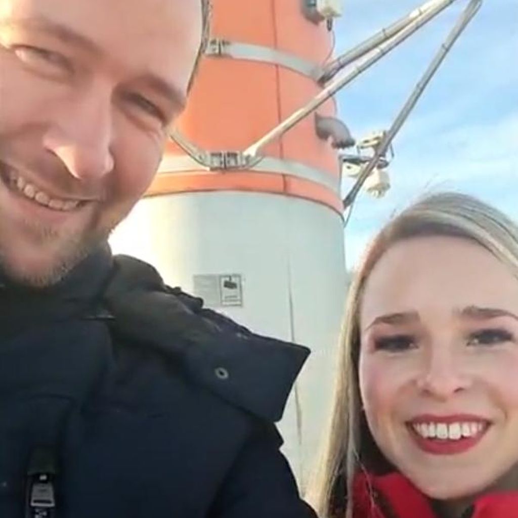 "Hochzeit auf den ersten Blick"-Mario und Selina in Frankfurt