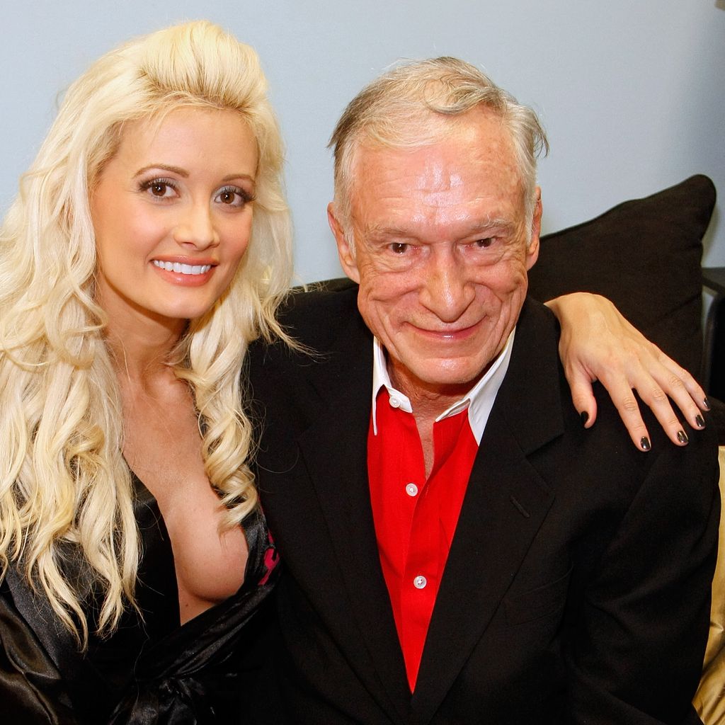 Holly Madison und Hugh Hefner