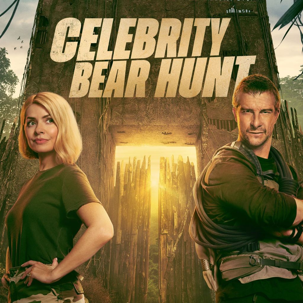 Holly Willoughby und Bear Grylls, "Celebrity Bear Hunt"