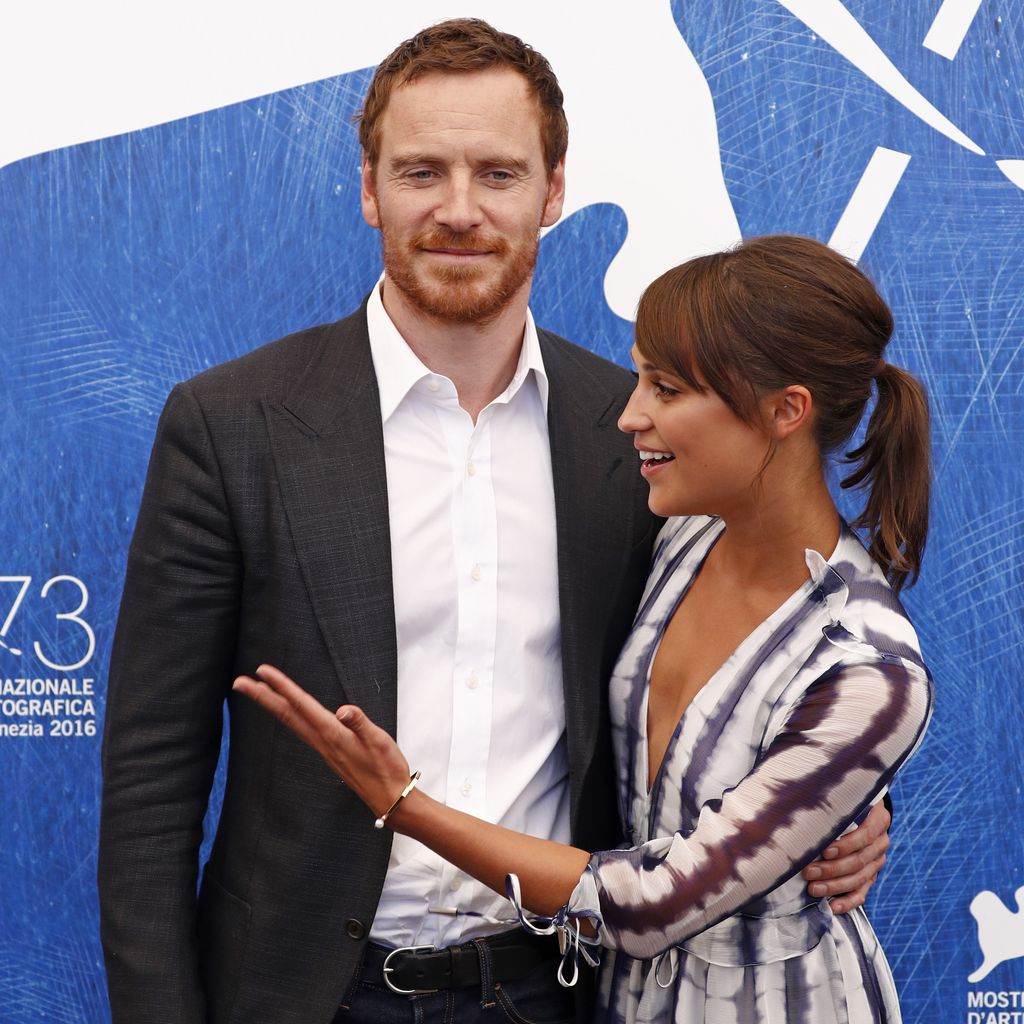 Hollywoodpaar Michael Fassbender und Alicia Vikander