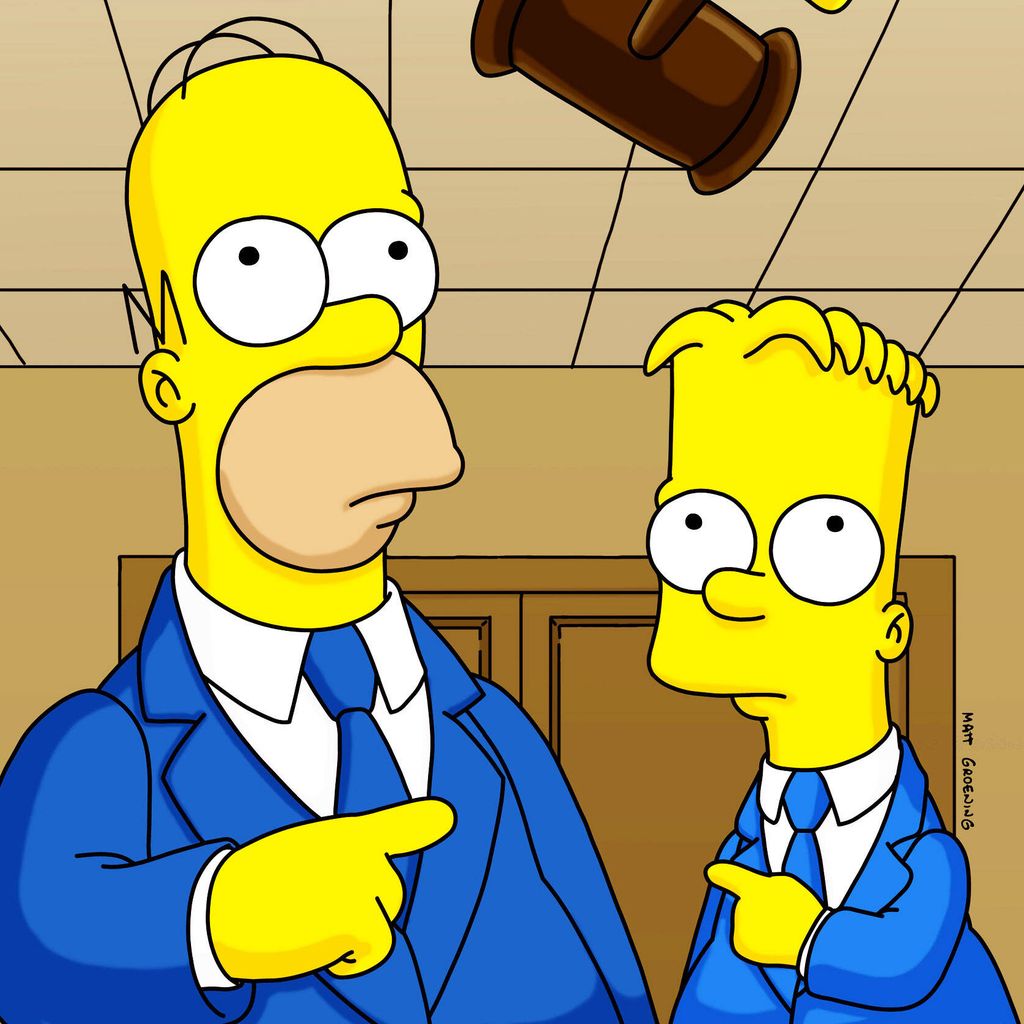 Homer und Bart Simpson in der Serie "Die Simpsons"