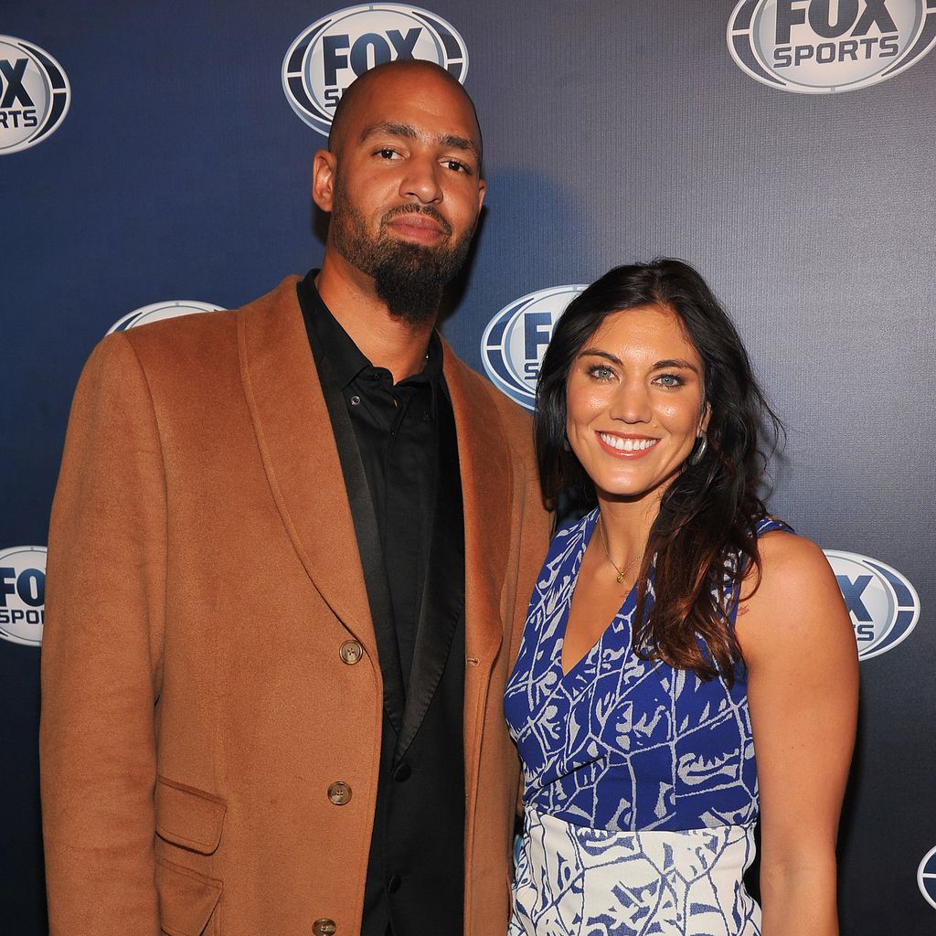 Hope Solo und ihr Mann Jerramy Stevens, März 2013