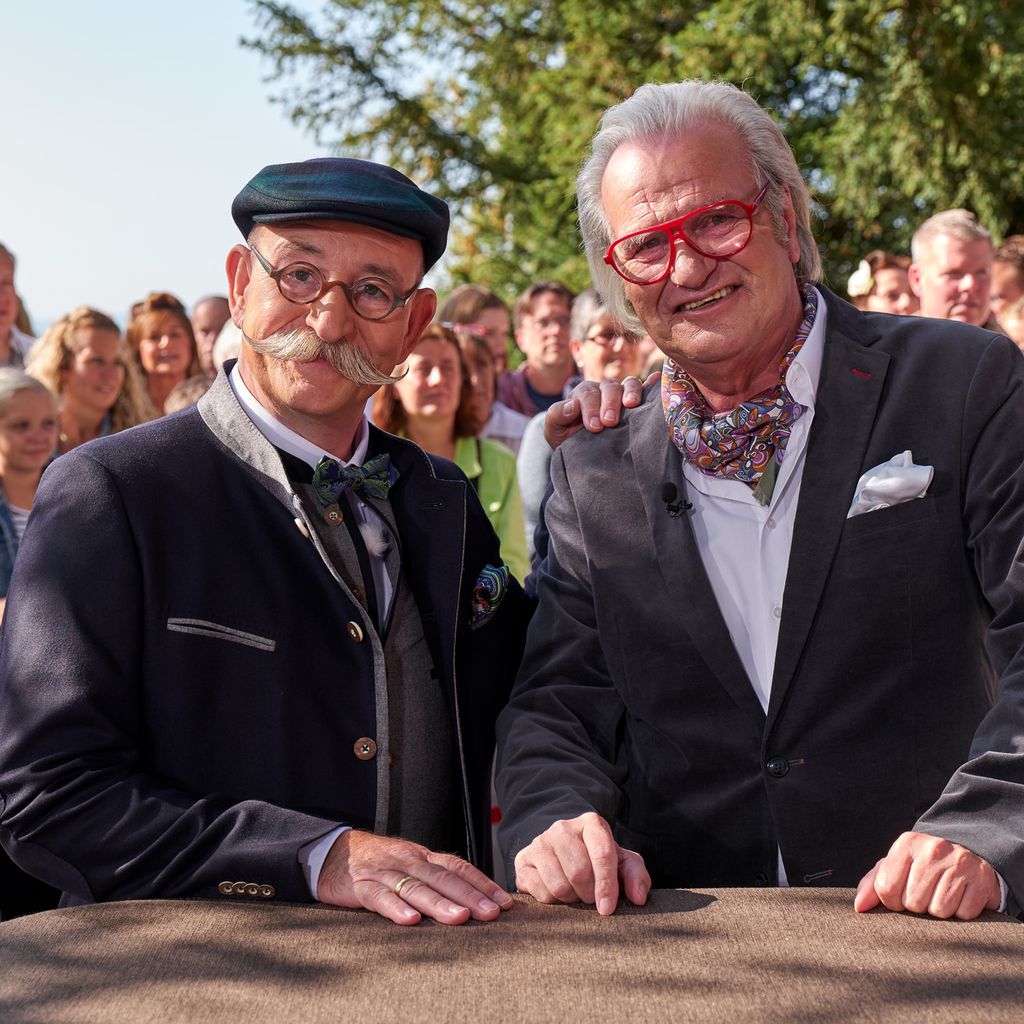 Horst Lichter und Albert Maier bei "Bares für Rares"