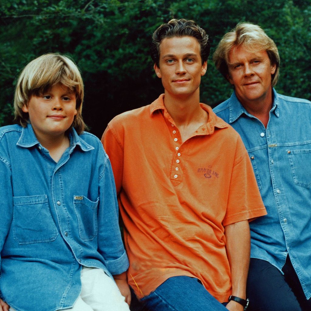 Howard Carpendale mit seinen Söhnen Wayne und Cass in den 1990er-Jahren