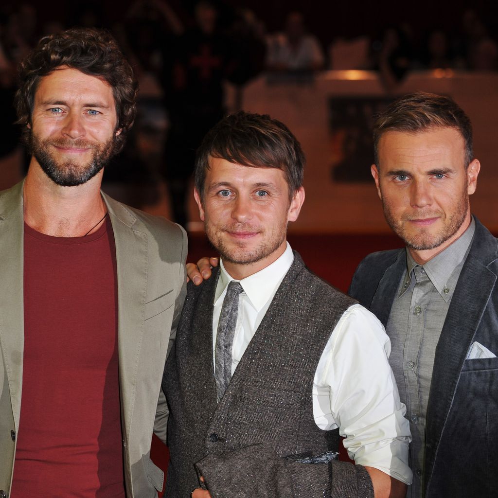 Howard Donald, Mark Owen und Gary Barlow bei der "Die drei Musketiere"-Premiere in London