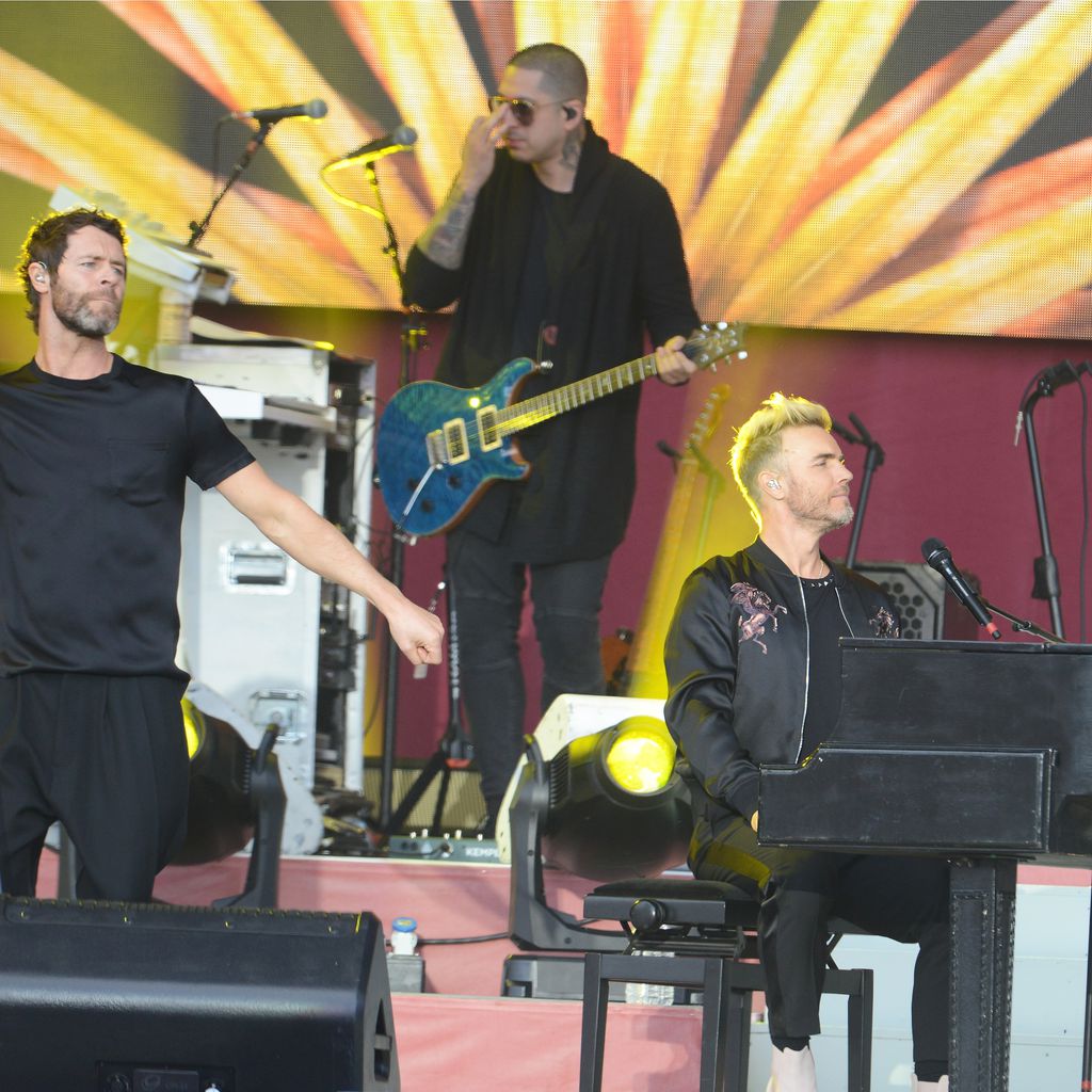 Howard Donald und Gary Barlow von Take That