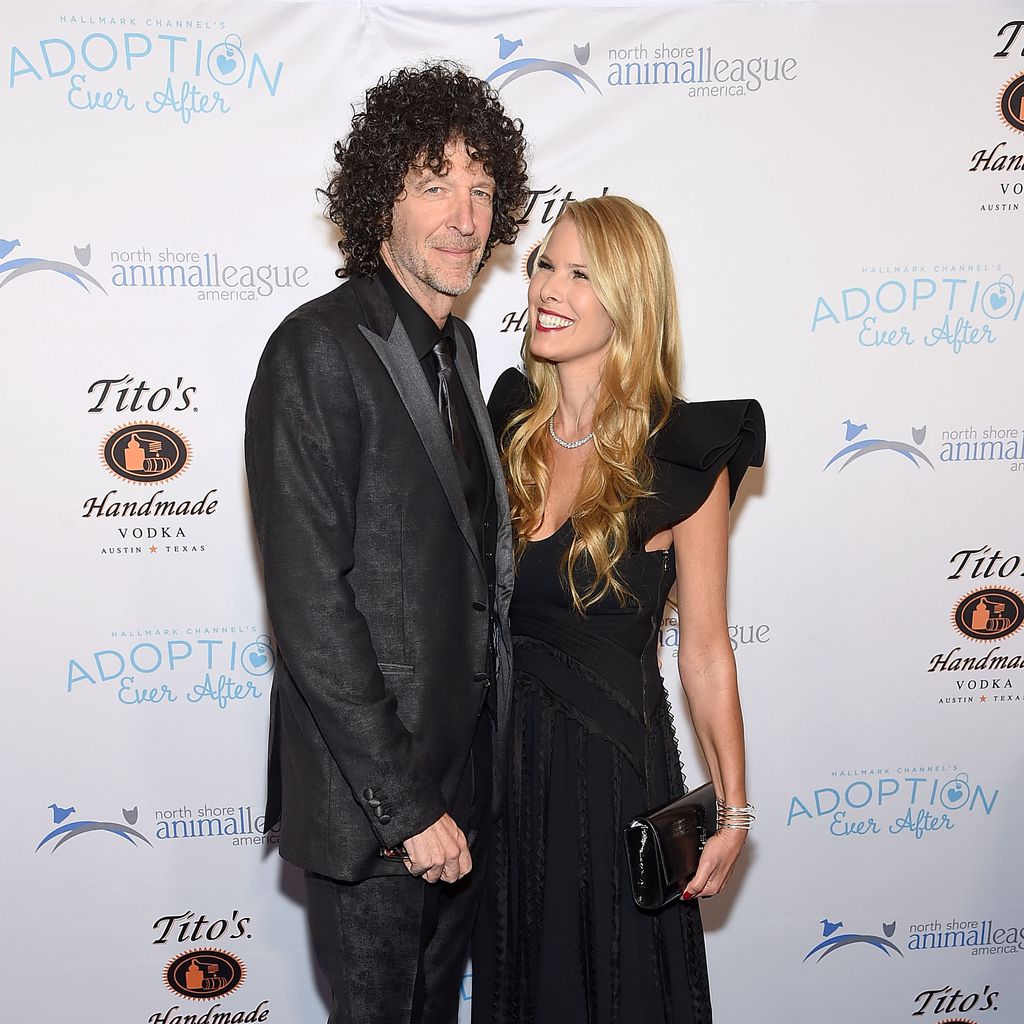 Howard Stern und seine Frau Beth bei einer Gala