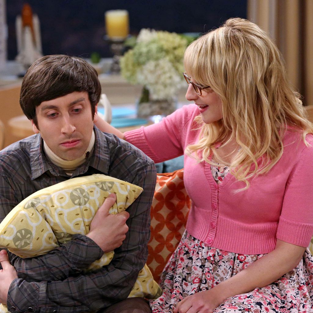 Howard Wolowitz und Bernadette aus "The Big Bang Theory"