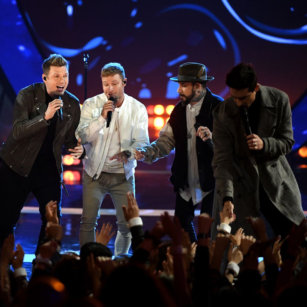 Die Backstreet Boys bei dem iHeart Radio Music Award 2019 in L.A.