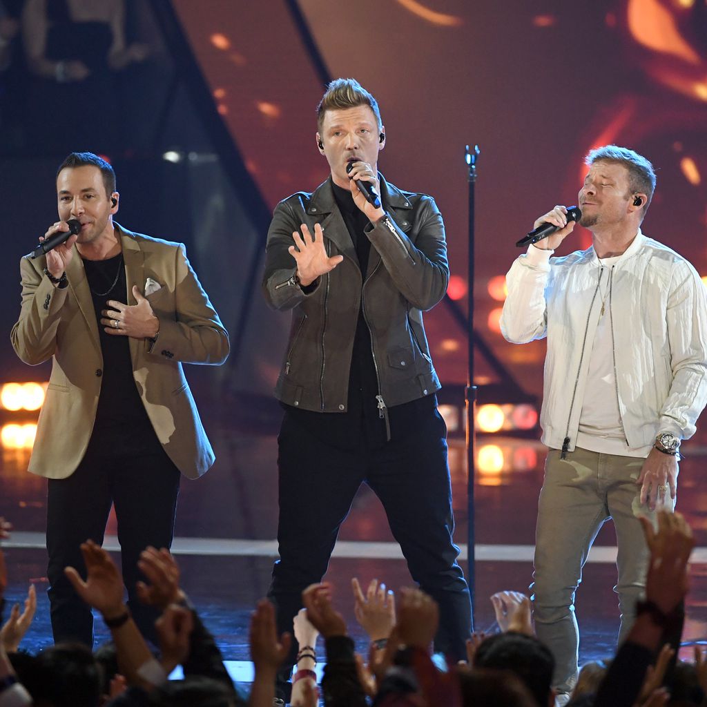 Howie, Nick und Brian von den Backstreet Boys