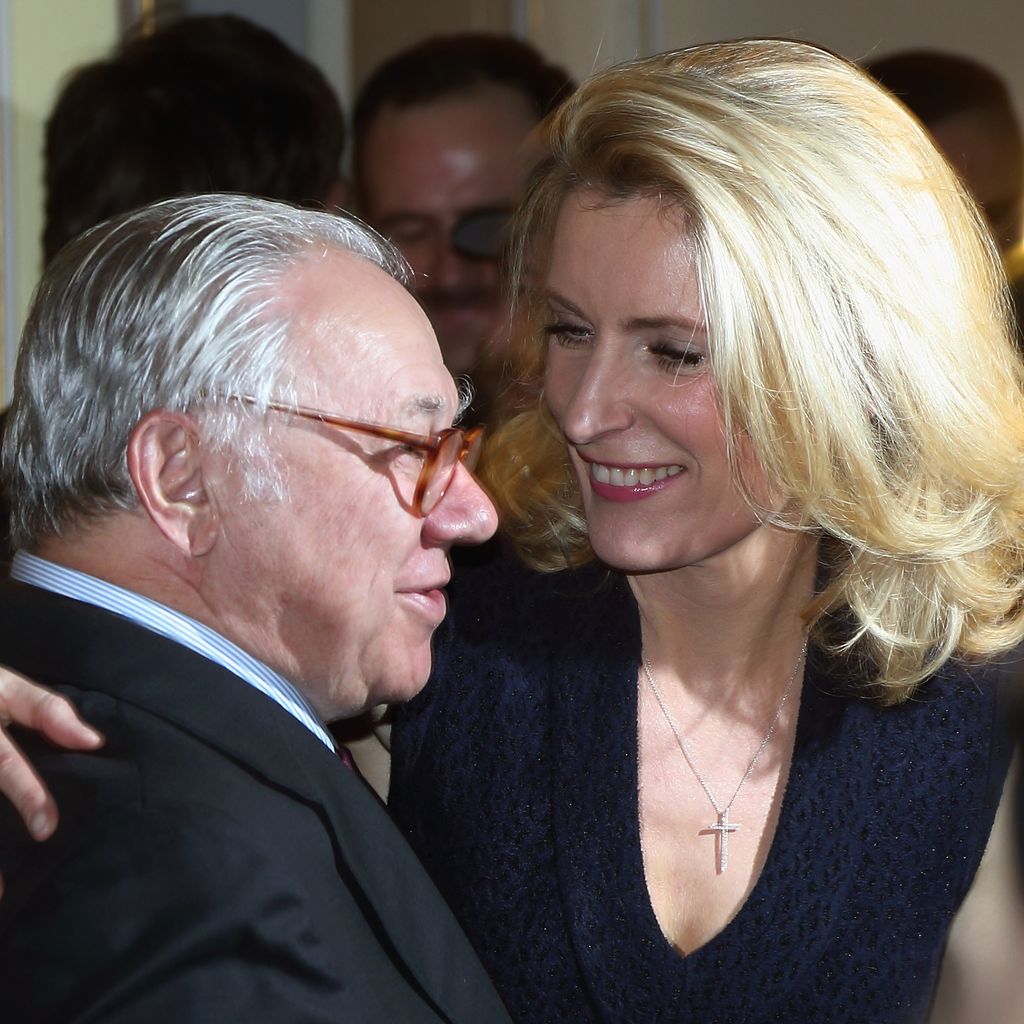 Hubert Burda und Maria Furtwängler, 2013