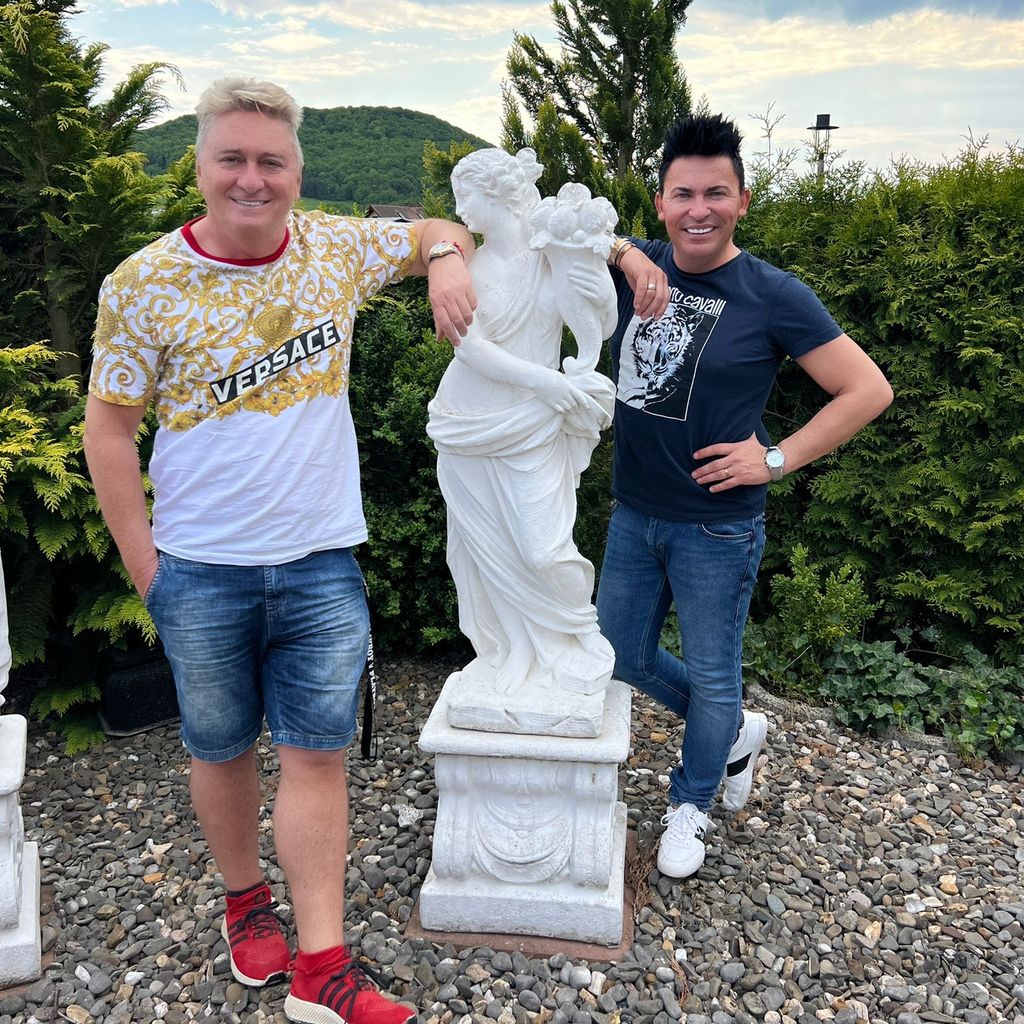 Hubert Fella mit Matthias Mangiapane