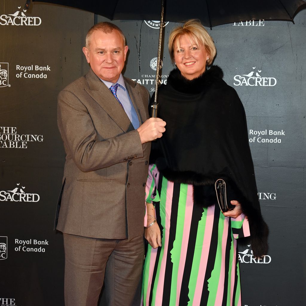 Hugh Bonneville mit seiner Frau Lulu Williams
