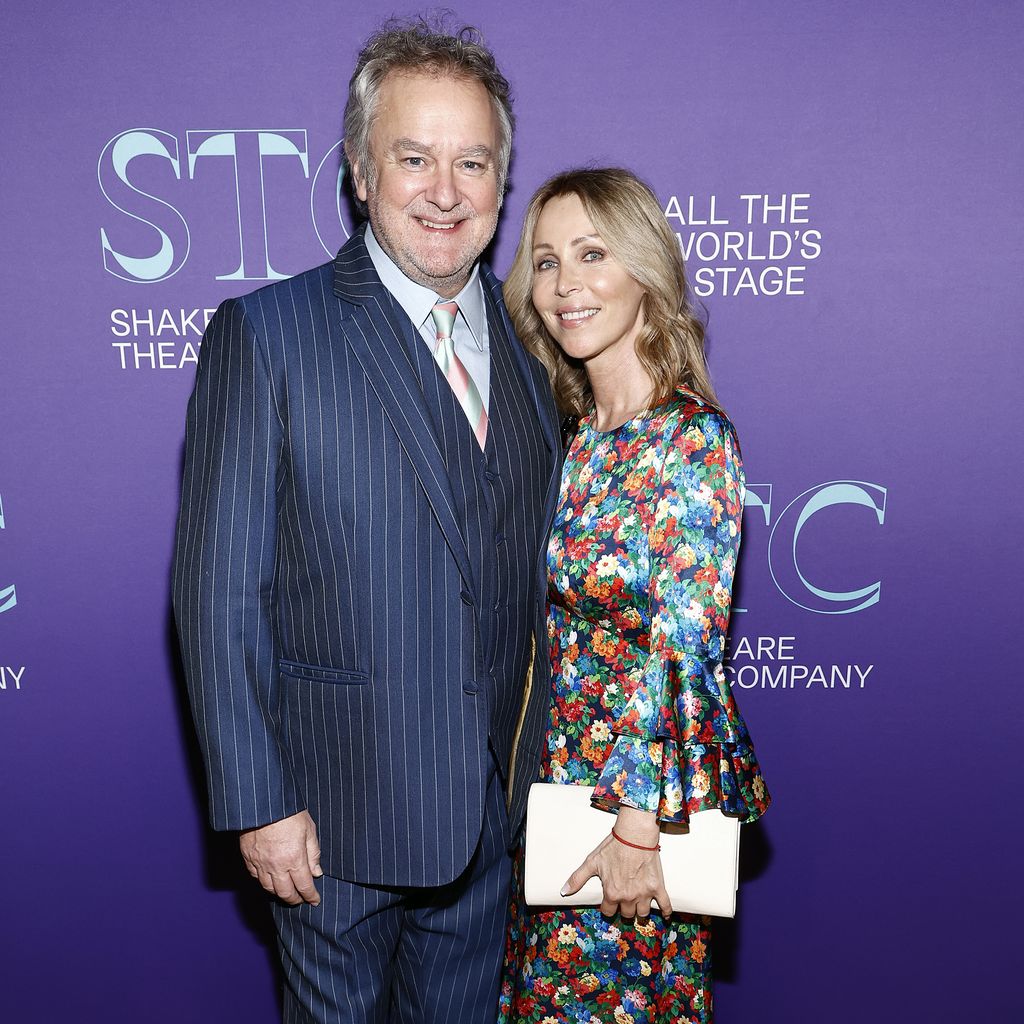 Hugh Bonneville und Heidi Kadlecová bei der Gala "All the World's A Stage" in Washington, D.C., April 2025