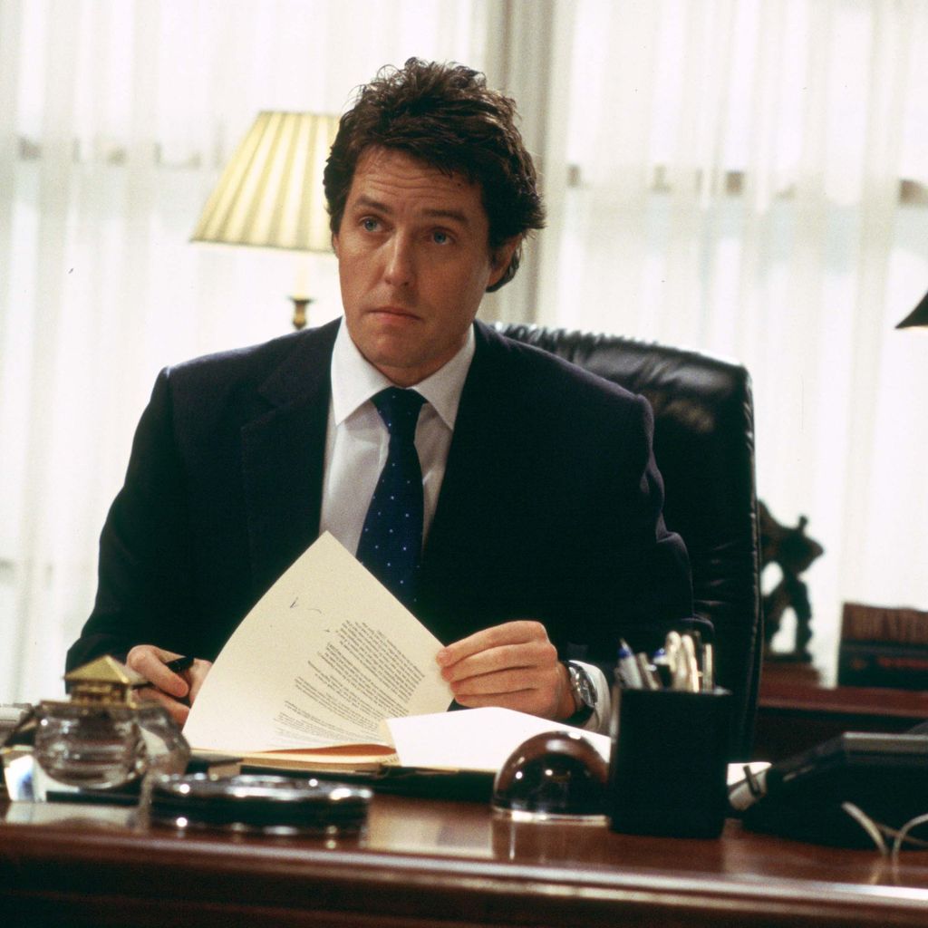 Hugh Grant in "Tatsächlich... Liebe"